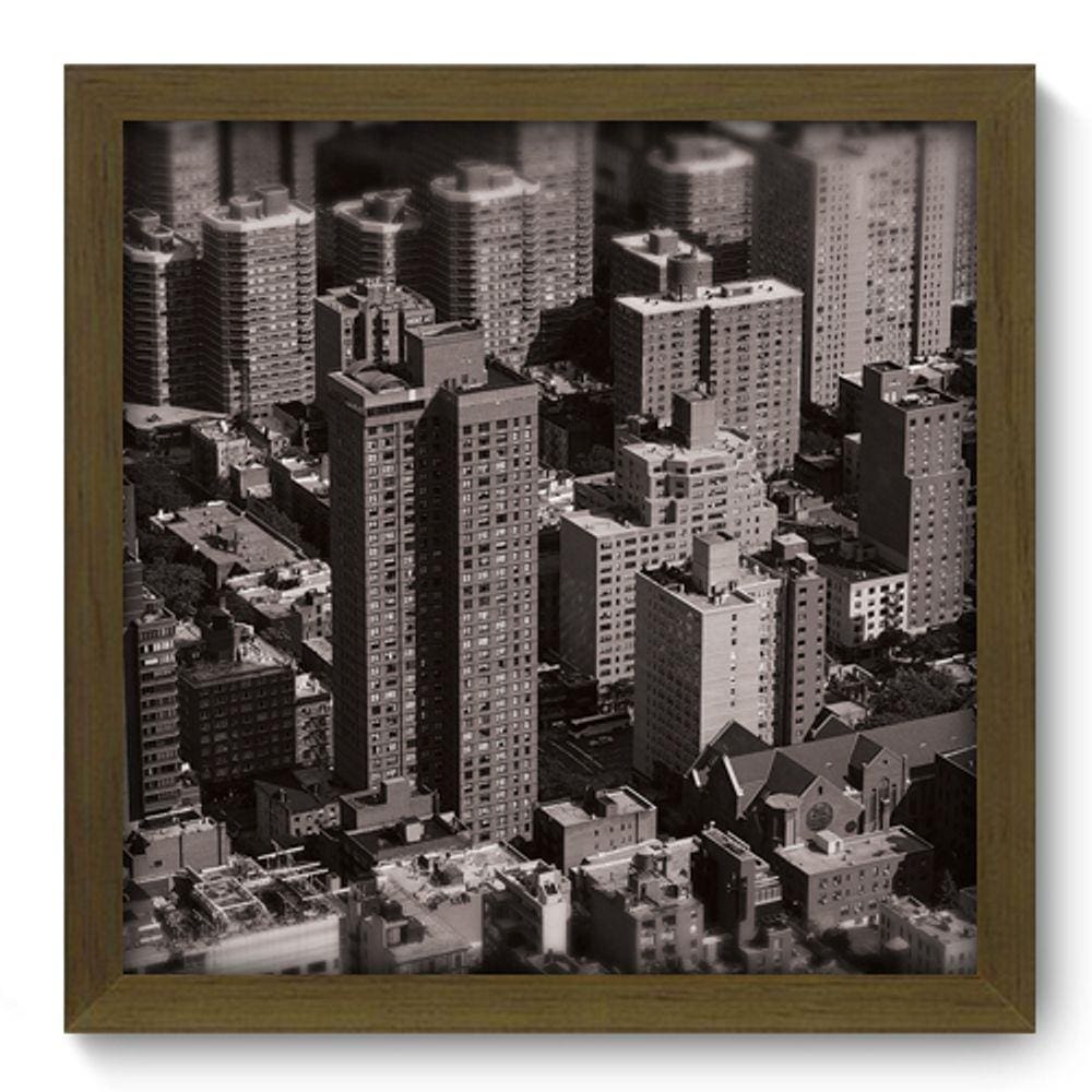 Quadro Decorativo - Cidade - 33cm x 33cm - 021