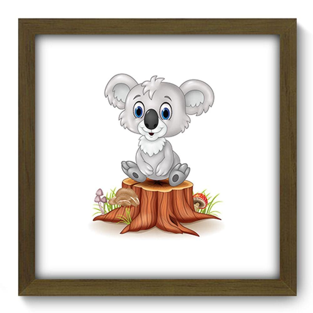 Quadro Decorativo - Coala - 33cm x 33cm - 119