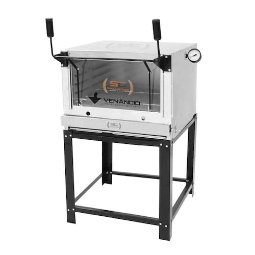 imagem-Forno Roma Venâncio 80 cm de Lastro a Gás Roma com Pedra Refrataria Firi80