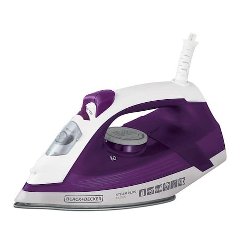 imagem-Ferro a Vapor Black+Decker FX2500 com Base em Revestimento Ceramic Gliss  - 110V