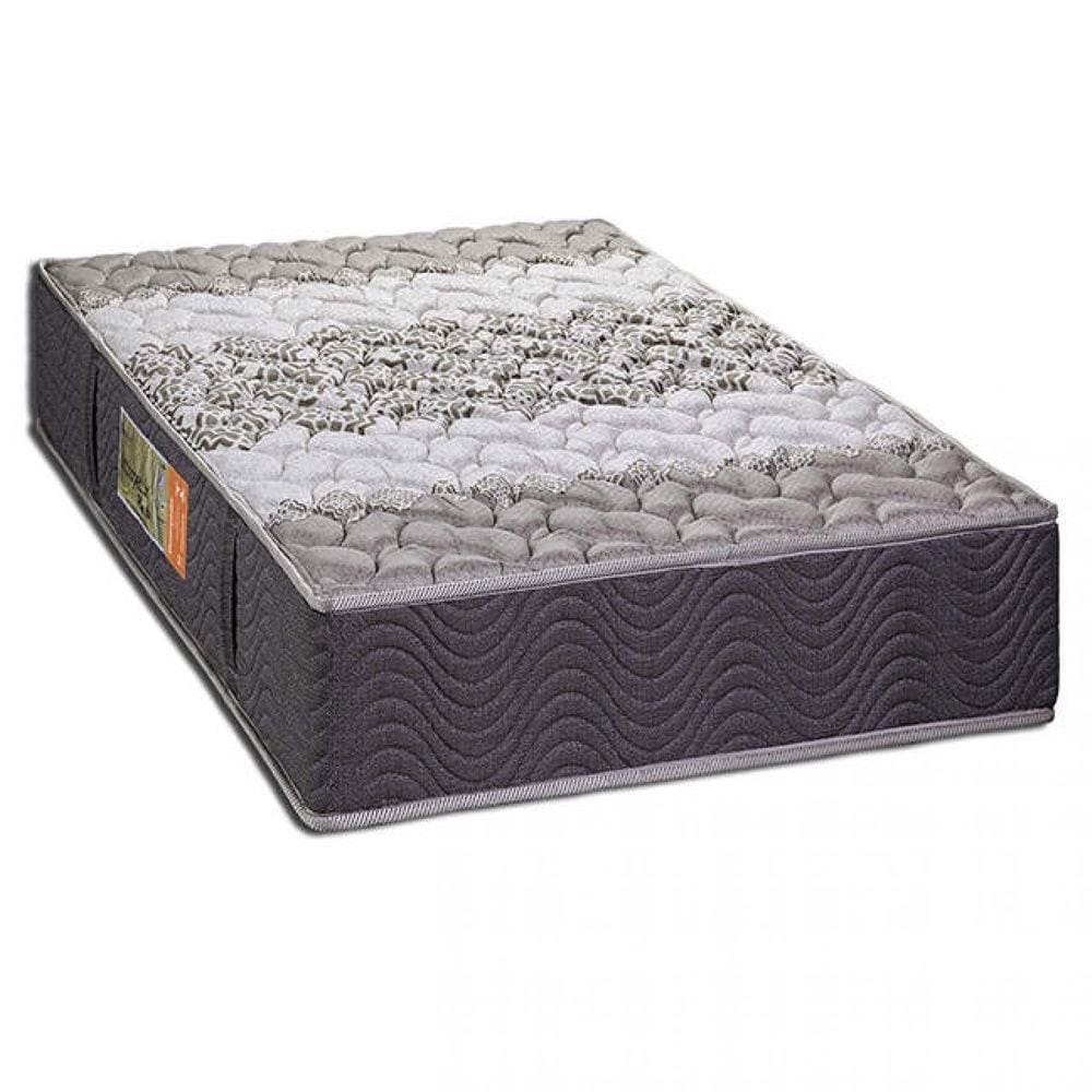 Colchão Casal Espuma 18cmx138cmx188cm Orthopedic Plus Marrom
