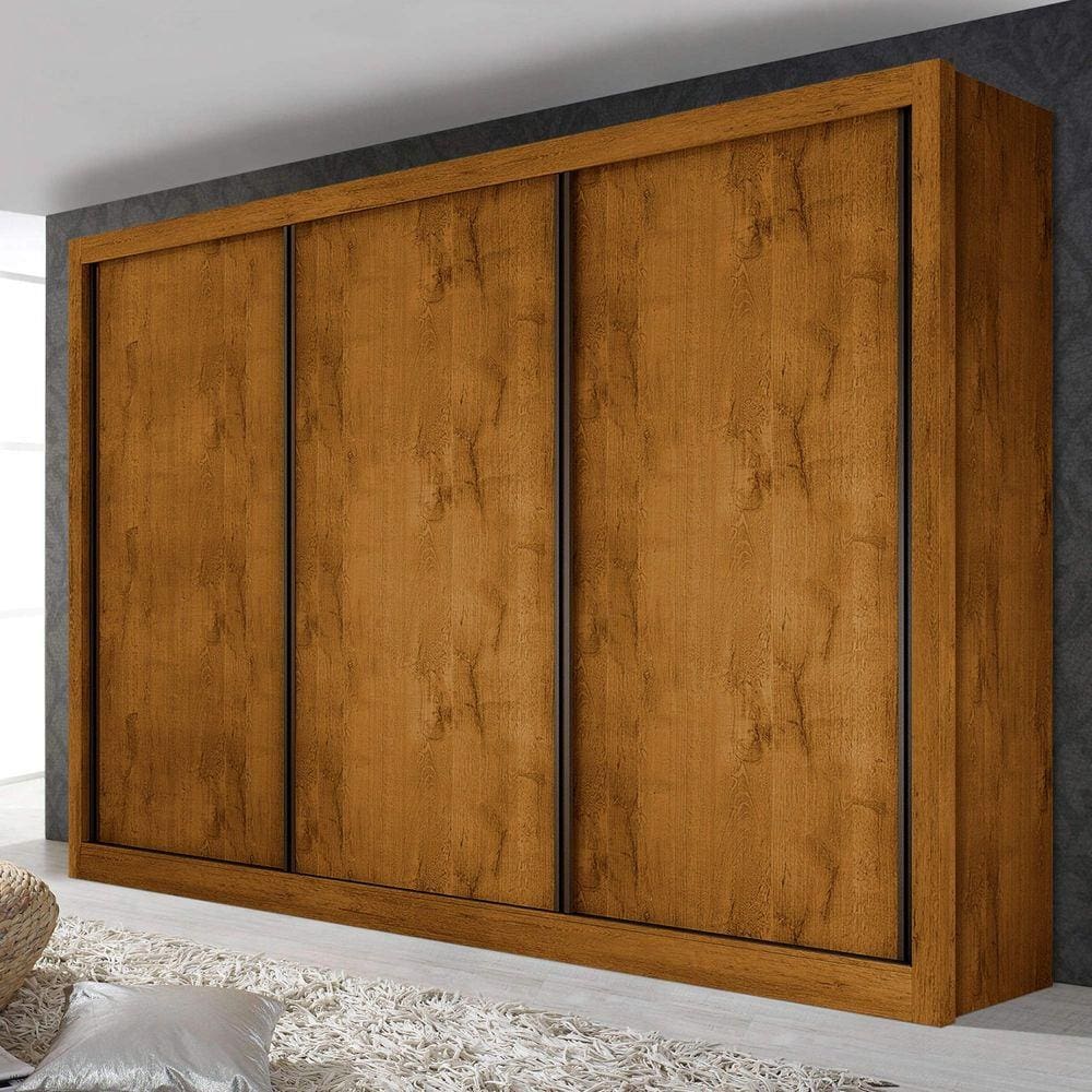 Guarda Roupa Casal 3 Portas Nápoli