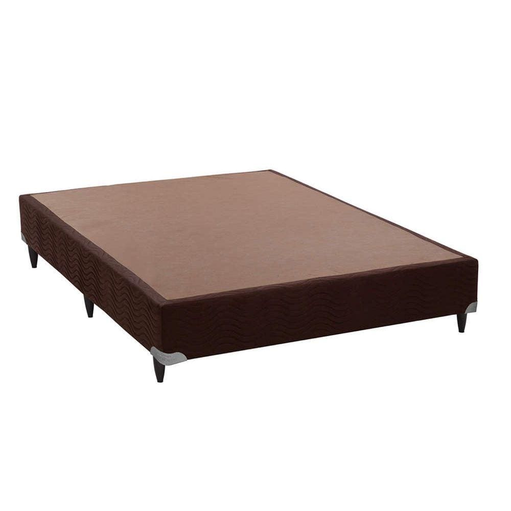 Base Box Casal 30cmx138cmx188cm Ortobom Marrom