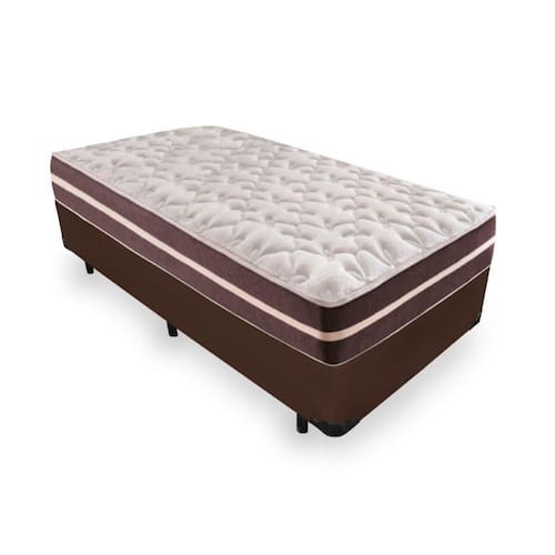 Cama Box Solteiro + Colchão De Molas - Anjos - Classic Superlastic 88x188x57cm Menor preço em Cama Box Solteiro + Colchão De Molas - Anjos - Classic Superlastic 88x188x57cm