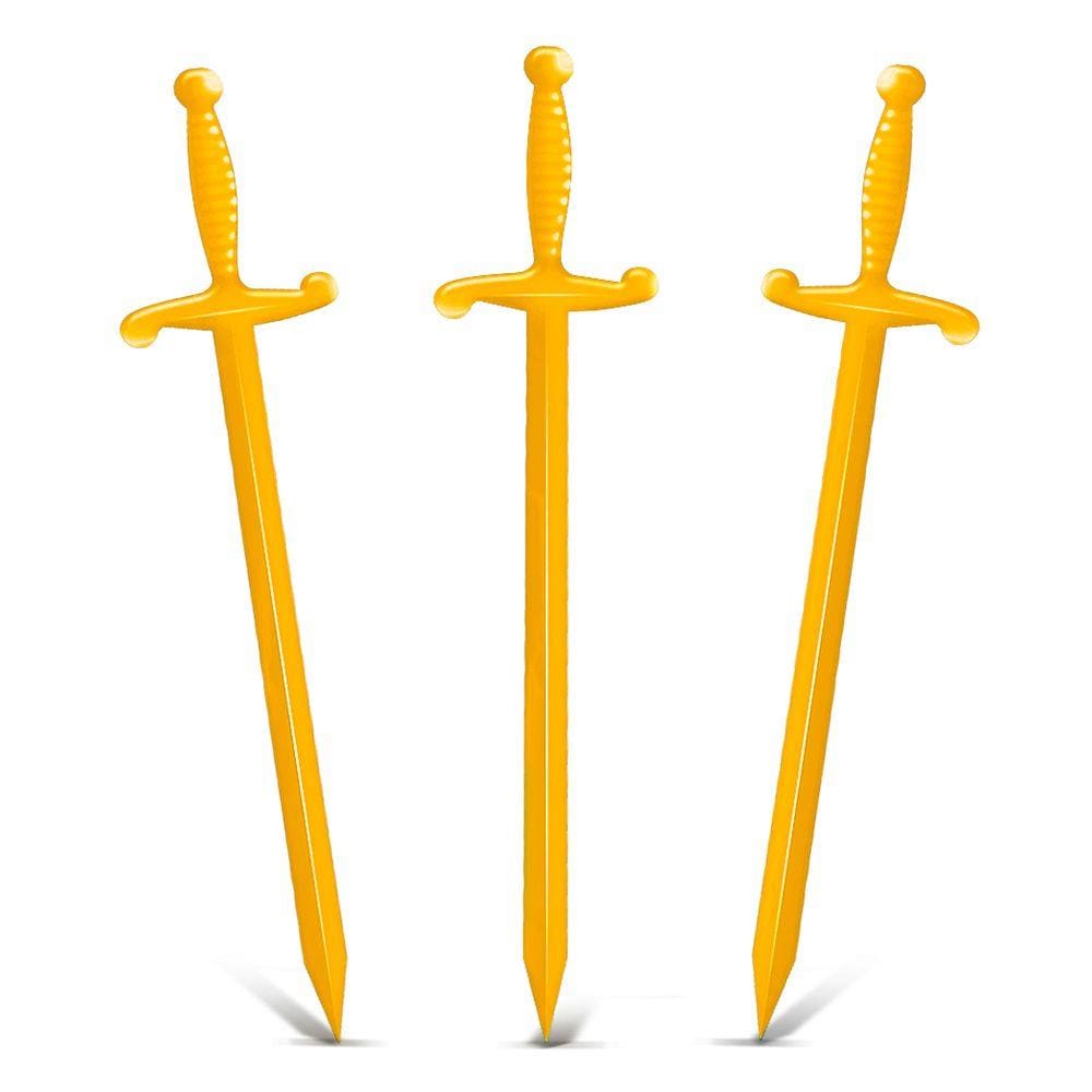 Espadinha de Plástico para Petisco 8cm 200un Barti Plast