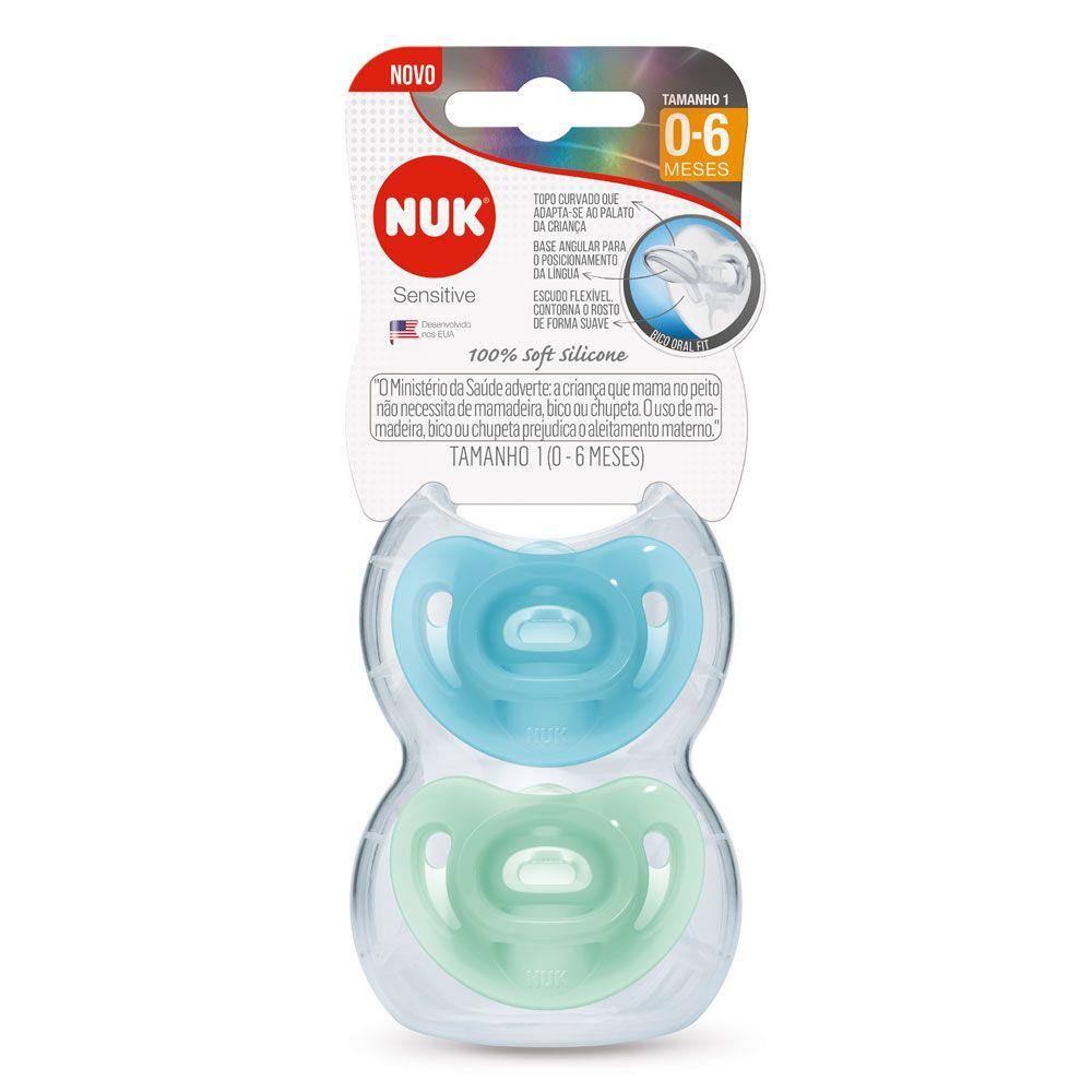 Chupetas de Silicone - Sensitive Soft Boys