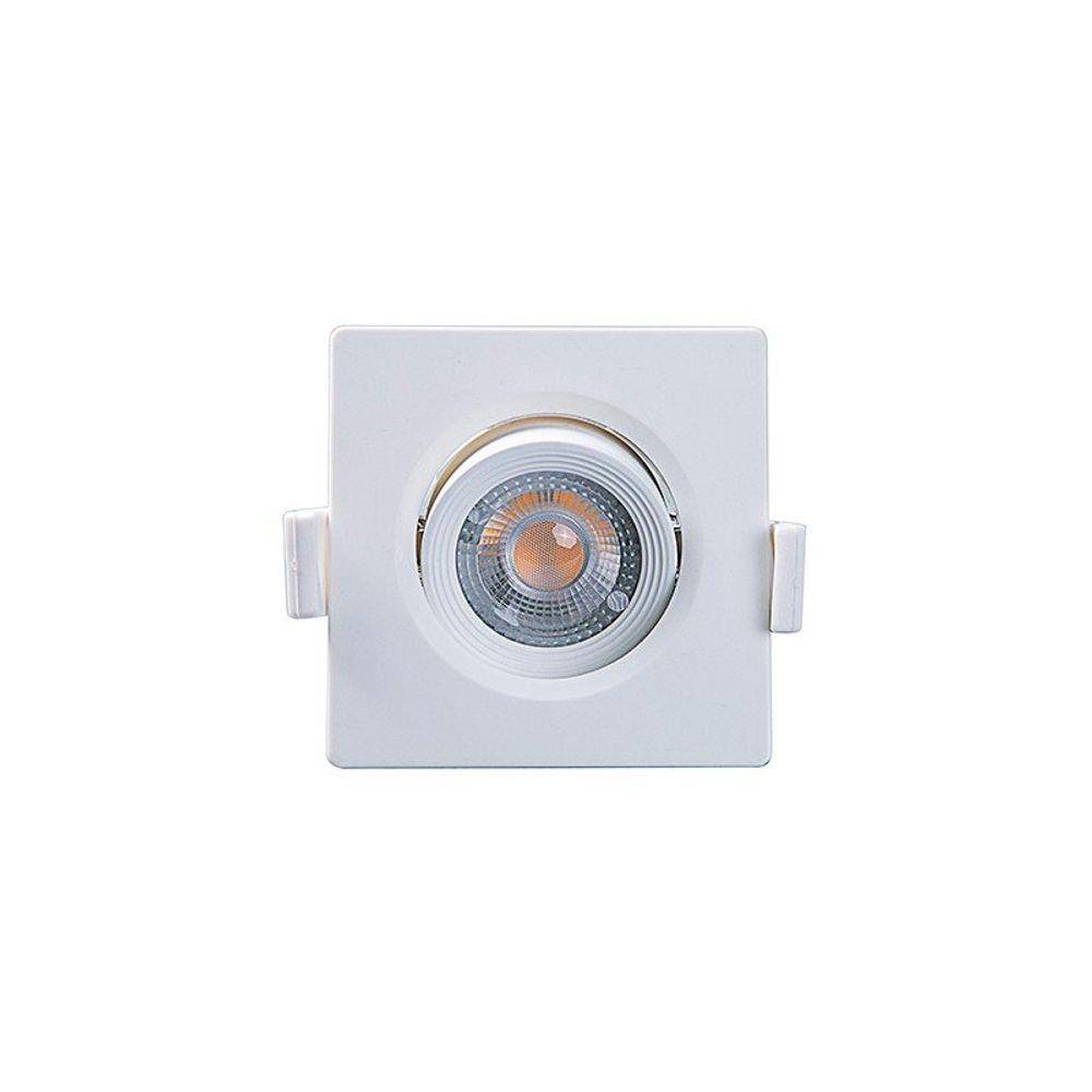 Spot de Led Taschibra Alltop MR11 Quadrado 3W Bivolt 6500K - Luz Branca