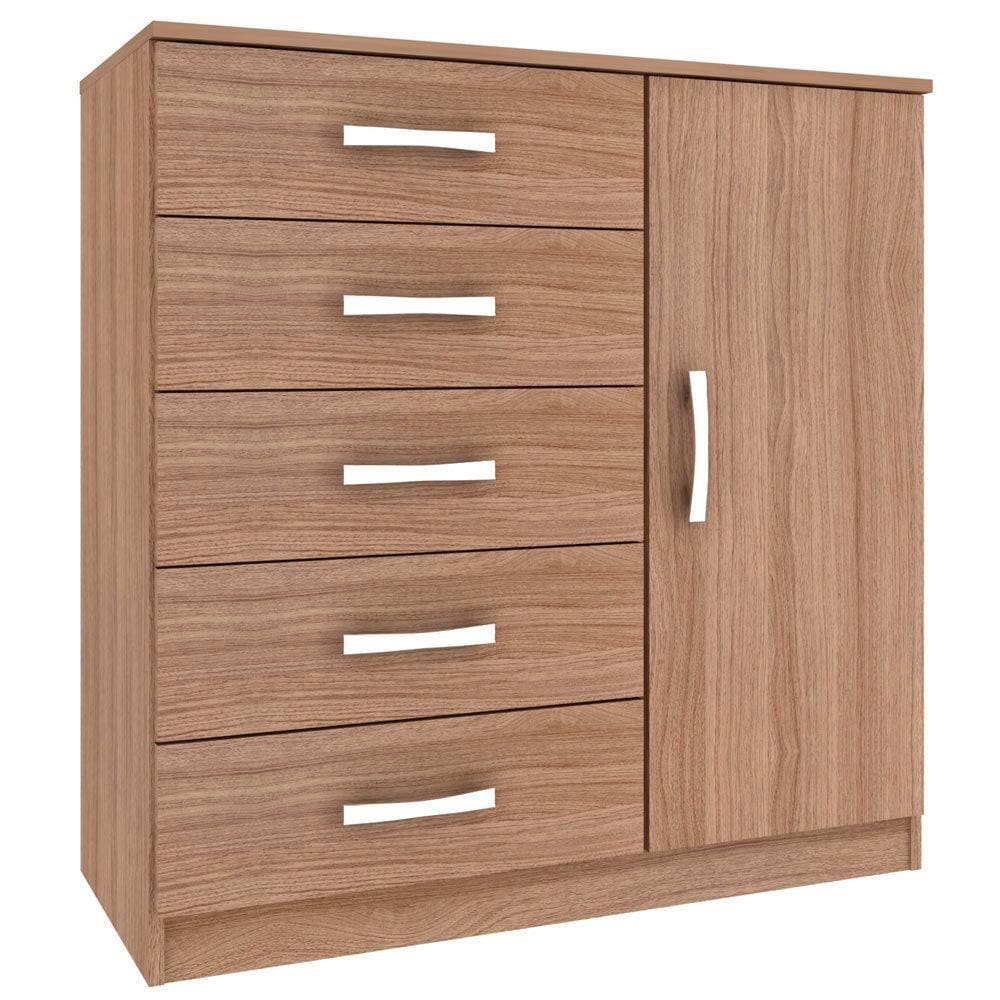 Cômoda 5 Gavetas 1 Porta Bélgica 20100 Demolição - Pnr Móveis