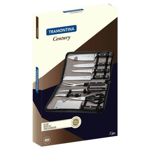 Menor preço em Conjunto Facas Inox 10 Peças Century