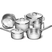 Conjunto De Panelas Aço Inox 6 Peças Solar