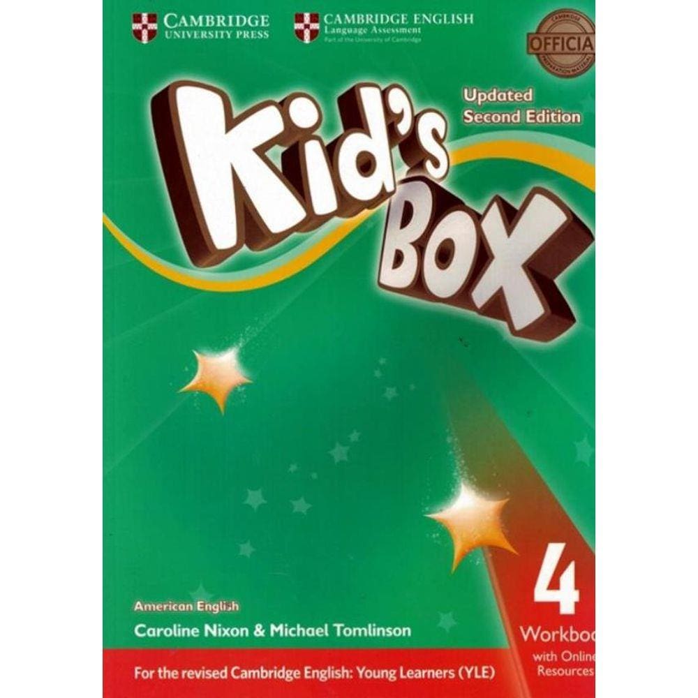 Kids Box American English 4 Workbook With Online Resources - Updated 2Nd Ed