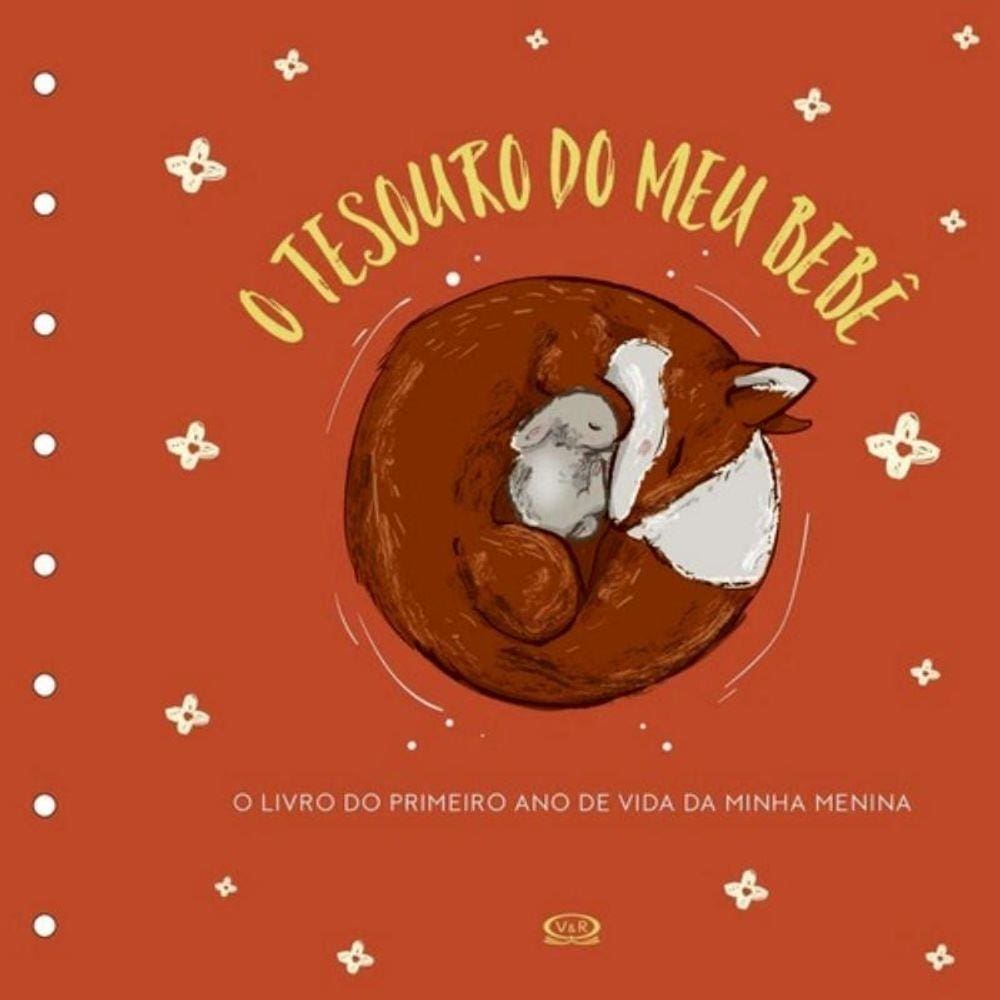 Tesouro Do Meu Bebe - O Livro De Recordacoes - Capa Laranja