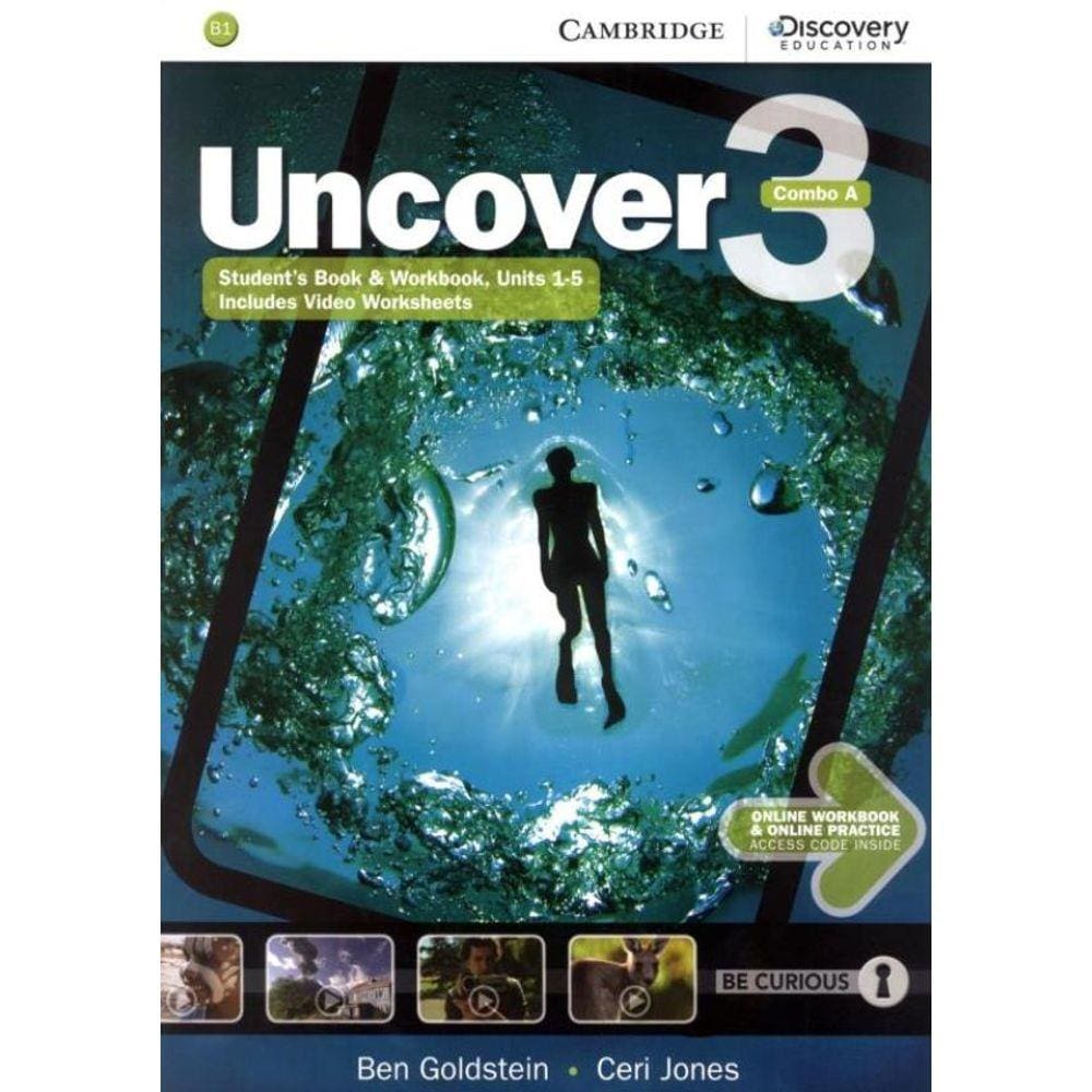 Uncover 3A Combo Student´S Book With Online Workbook And Online Practice - 1St Ed