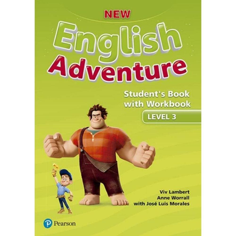 New English Adventure 3 Sb With Wb - 1St Ed