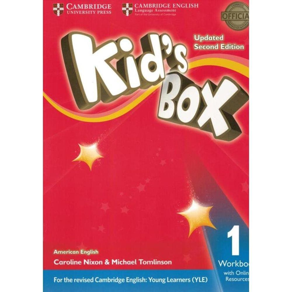 Kids Box American English 1 Workbook With Online Resources - Updated 2Nd Ed