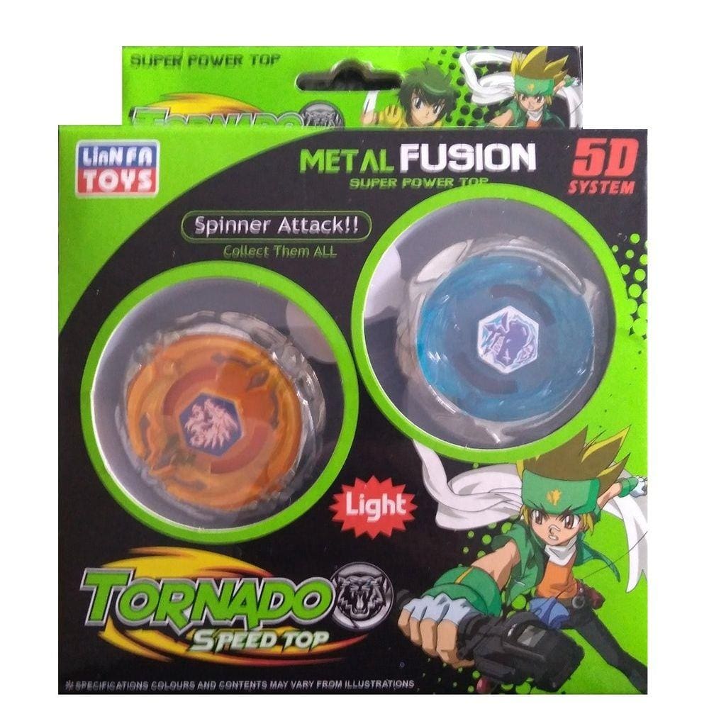 Kit Beyblade Metal 5d Brinquedo 4 Peões Led Toys - Carrefour