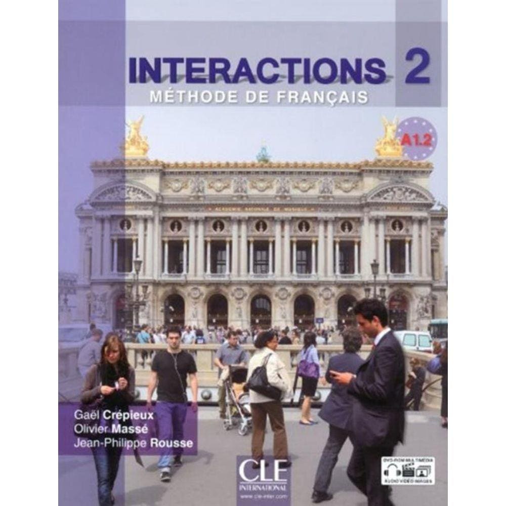 Interactions 2 - A1.2 - Livre Tout En Un + Dvd Rom