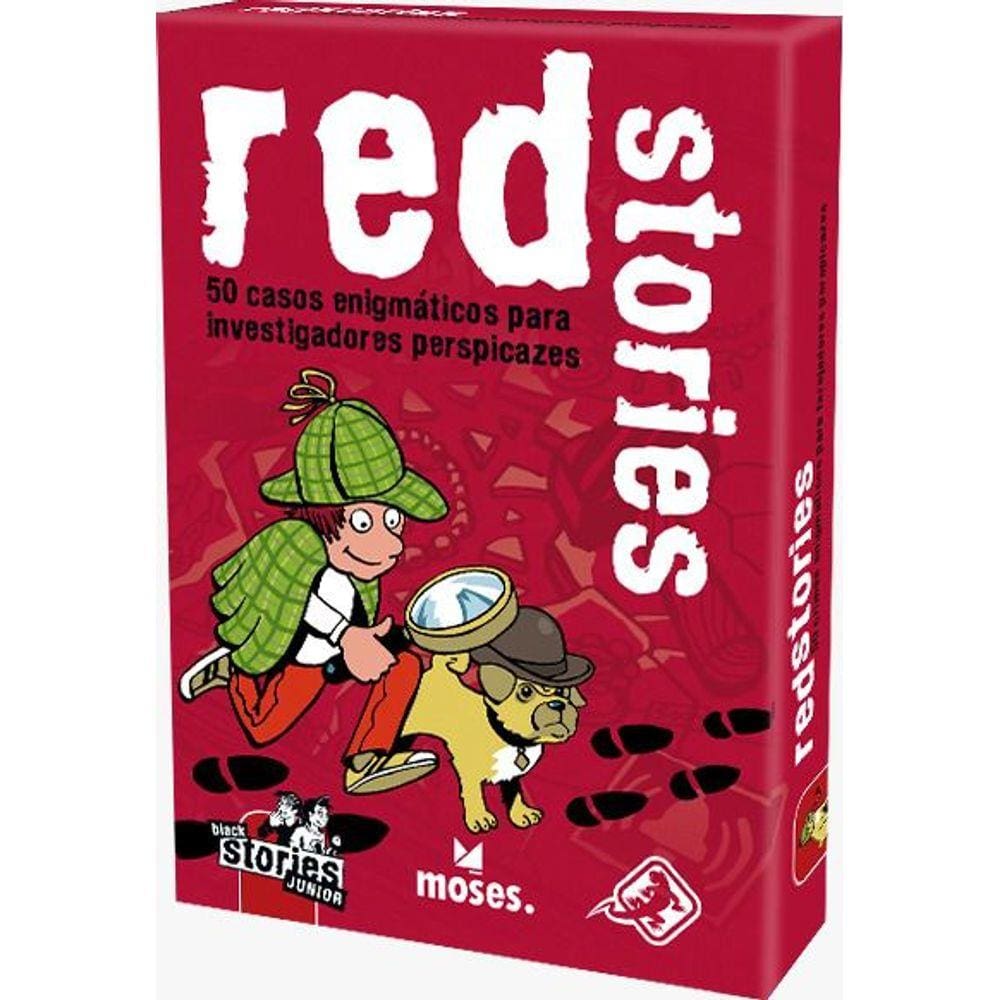 Black Stories Junior Red Stories Jogo de Cartas Galapagos BLK204