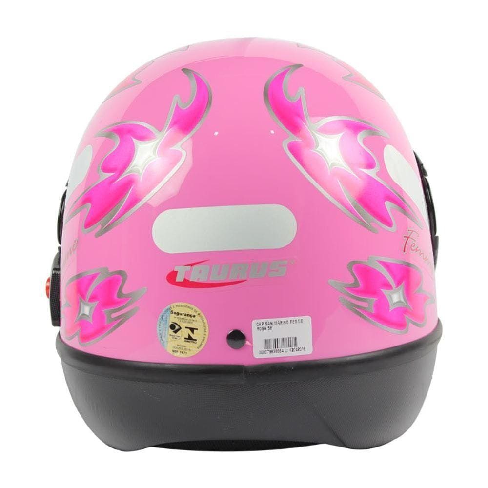 Capacete Taurus san marino rosa femme - tamanho 60