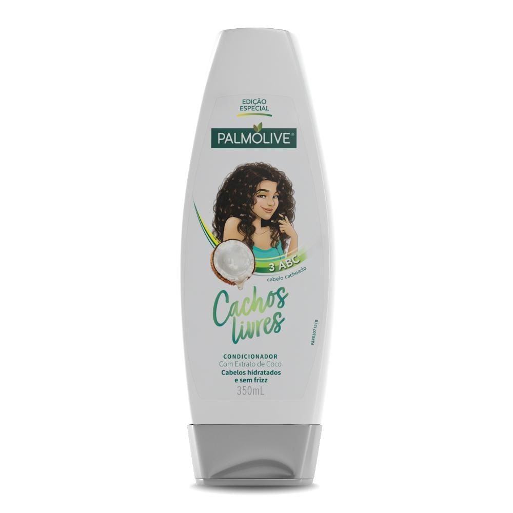 Condicionador Palmolive Cachos Livres Extrato de Coco 350mL