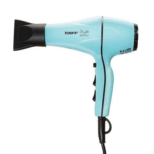 imagem-Secador de Cabelo Taiff New Style 2000W Com 3 Temperaturas Azul - 220V
