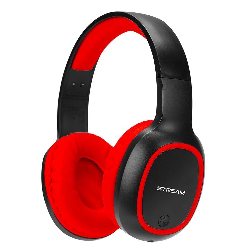 Headset Bluetooth Vermelho Com Microfone ELG - EPB-MS1RD