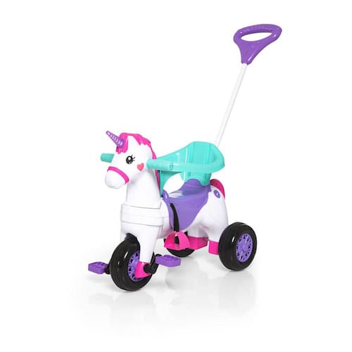 Triciclo Unicórnio Fantasy - Calesita Rosa é boa?