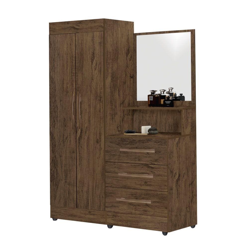 Guarda Roupa Lier Amêndoa Wood