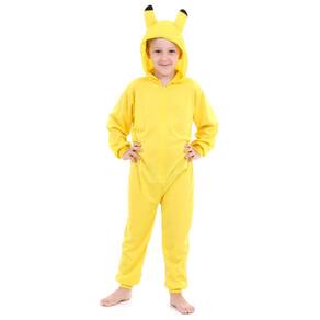 Fantasia Pikachu Inflável Pokemon Infantil Cosplay Pokemon