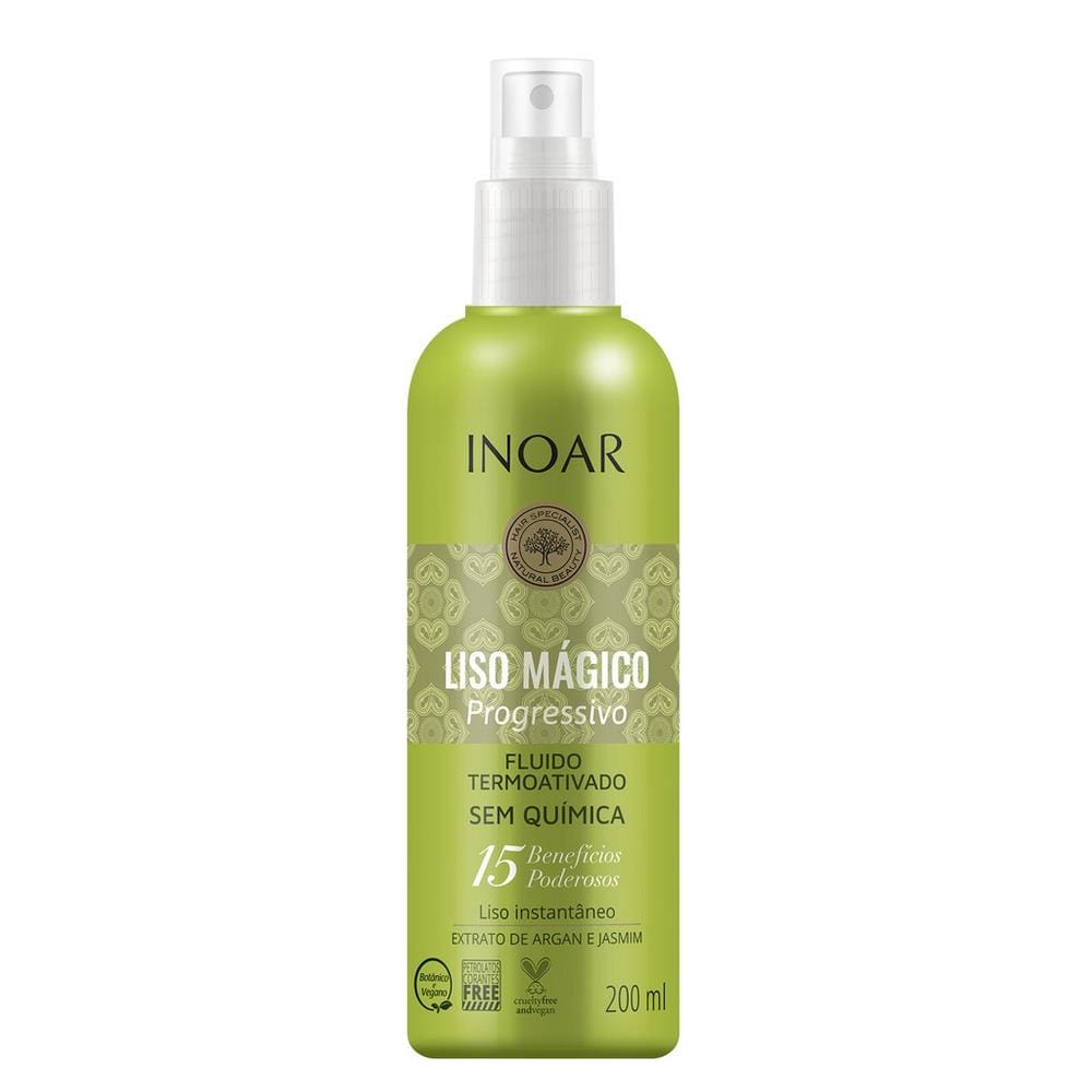 Inoar Liso Mágico Progressivo - Fluido Termoativado 200ml