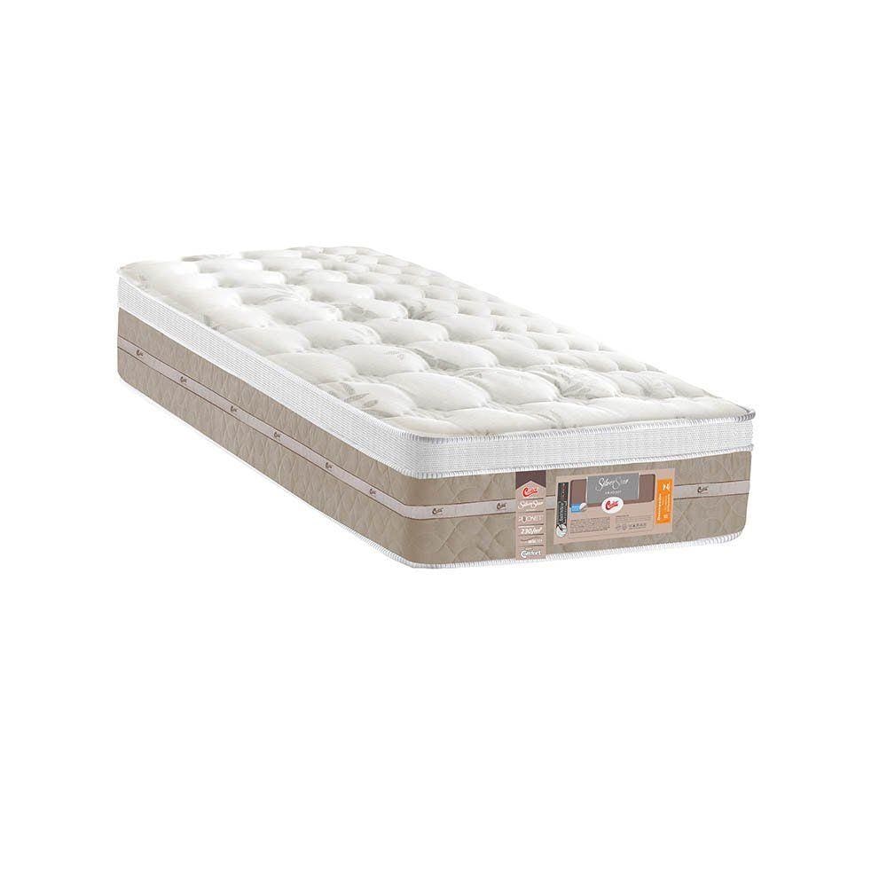Colchão Solteiro Castor Mola Pocket® Silver Star AIR One Face 100x200x32cm