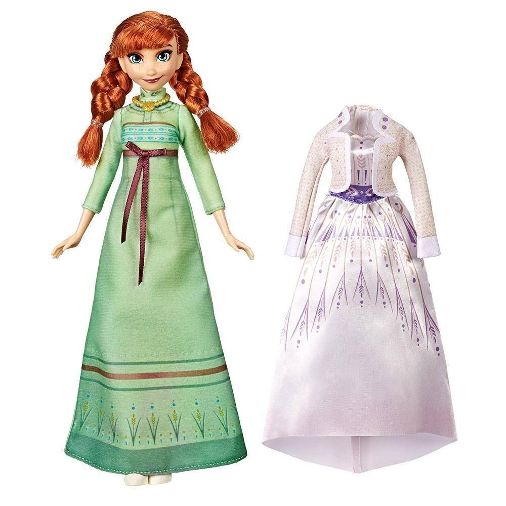 Boneca Frozen 2 - Anna E Acessórios Irmãs Com Estilo Hasbro