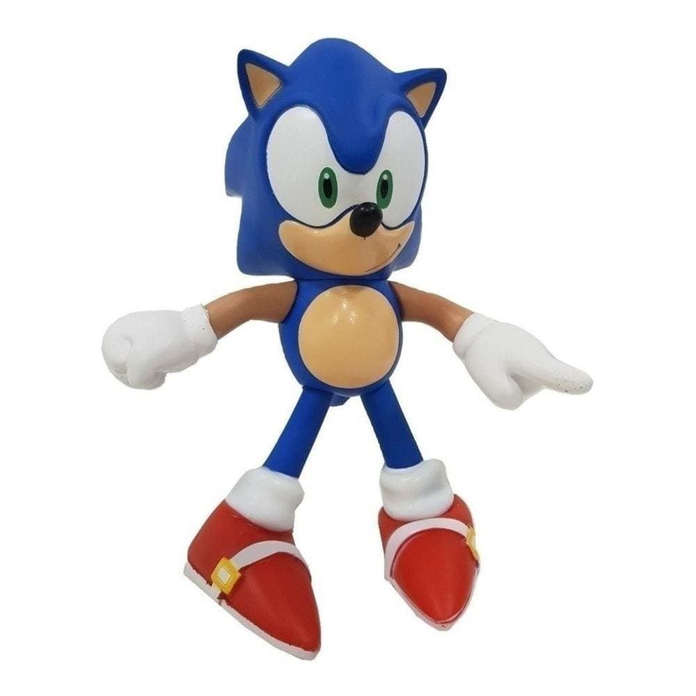 Boneco Pelúcia Sonic Azul Tamanho Gigante 50cm Envio Já