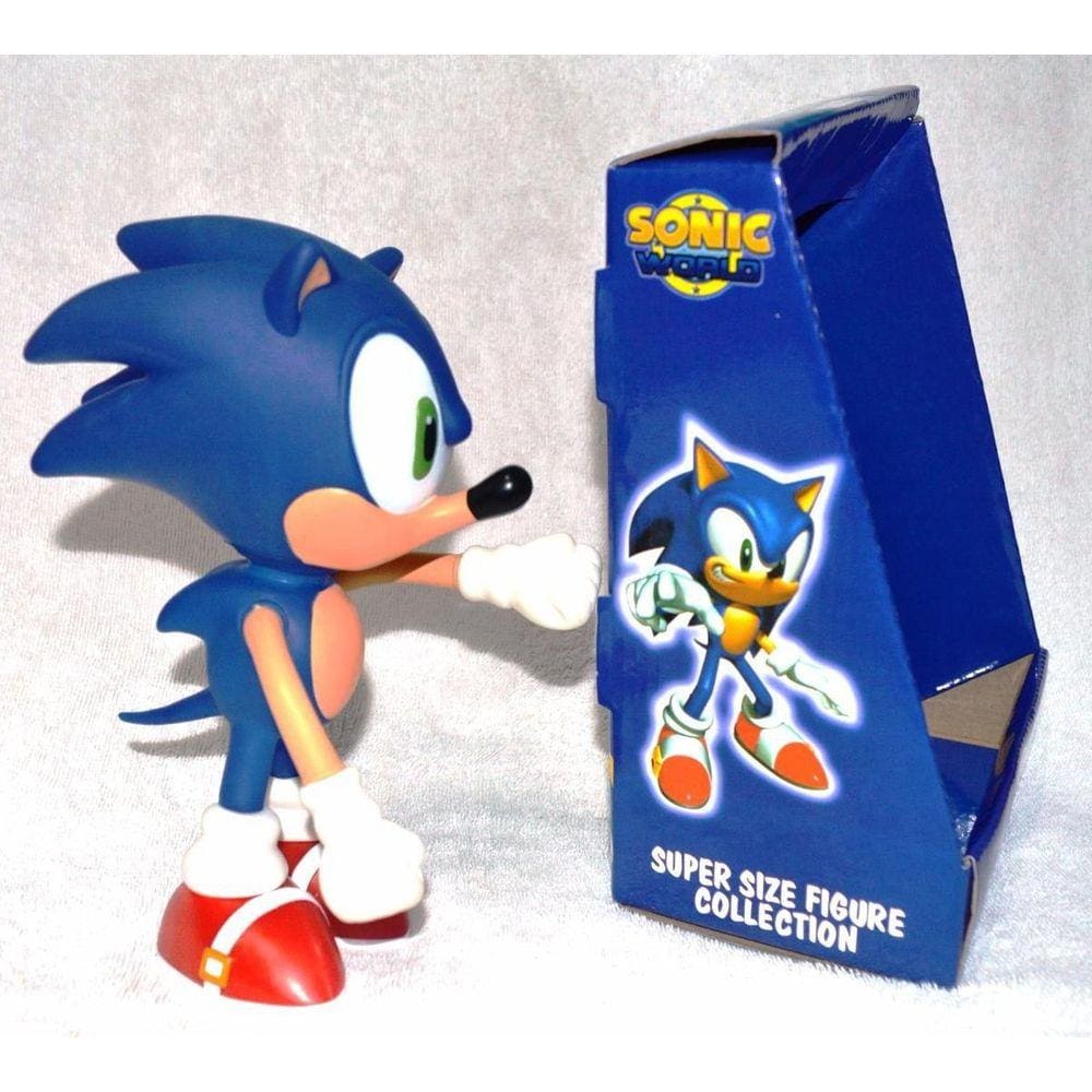 Boneco Grande Sonic Sega Coleção no Shoptime