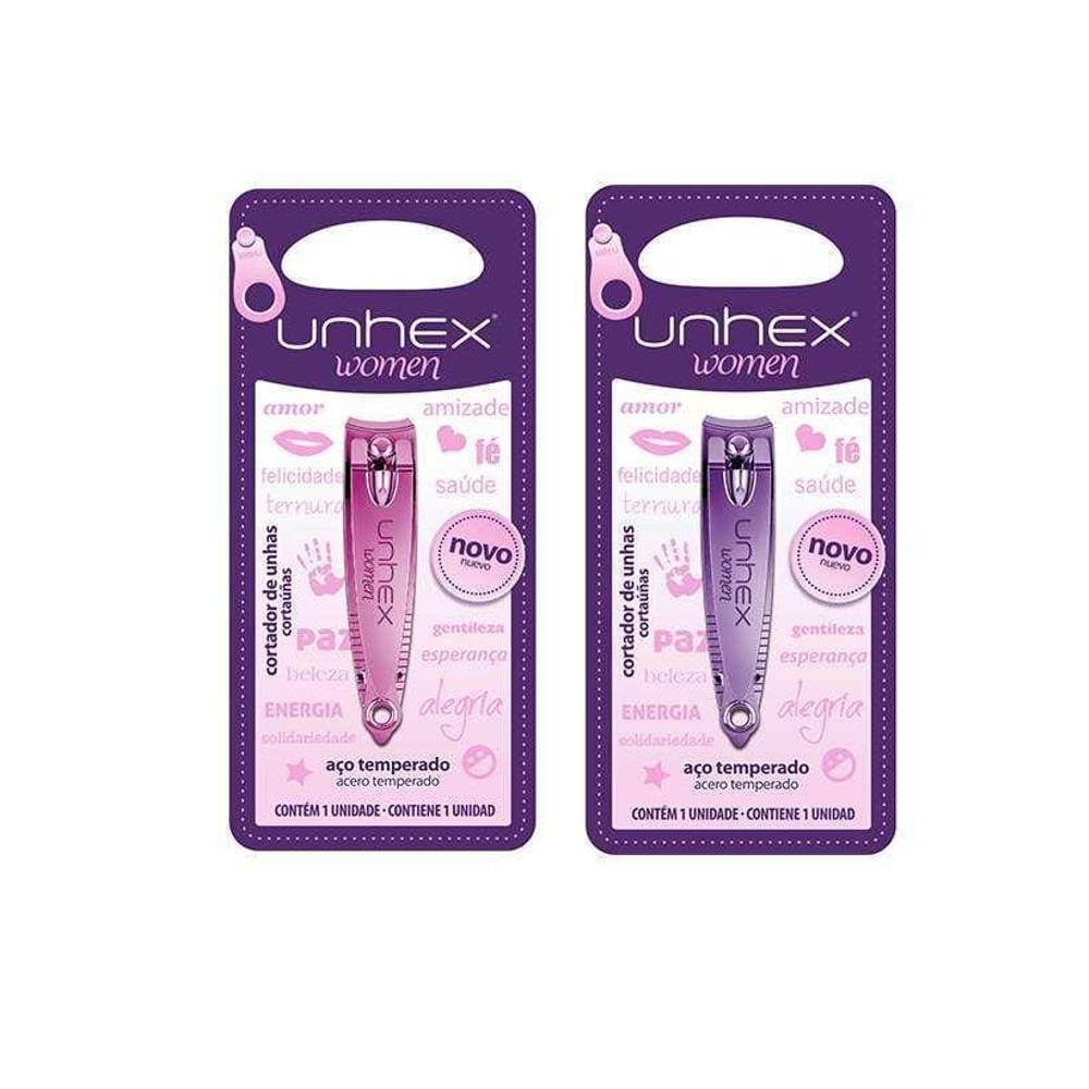 Merheje Cortador Unhas Unhex Rosa/Lilas