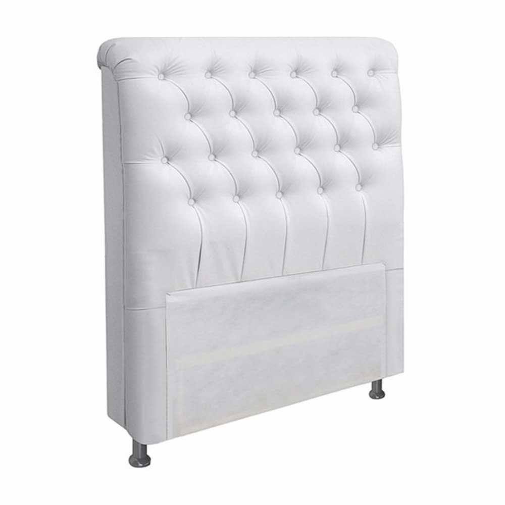 Cabeceira Paris para Cama Box Casal 140 cm Corino