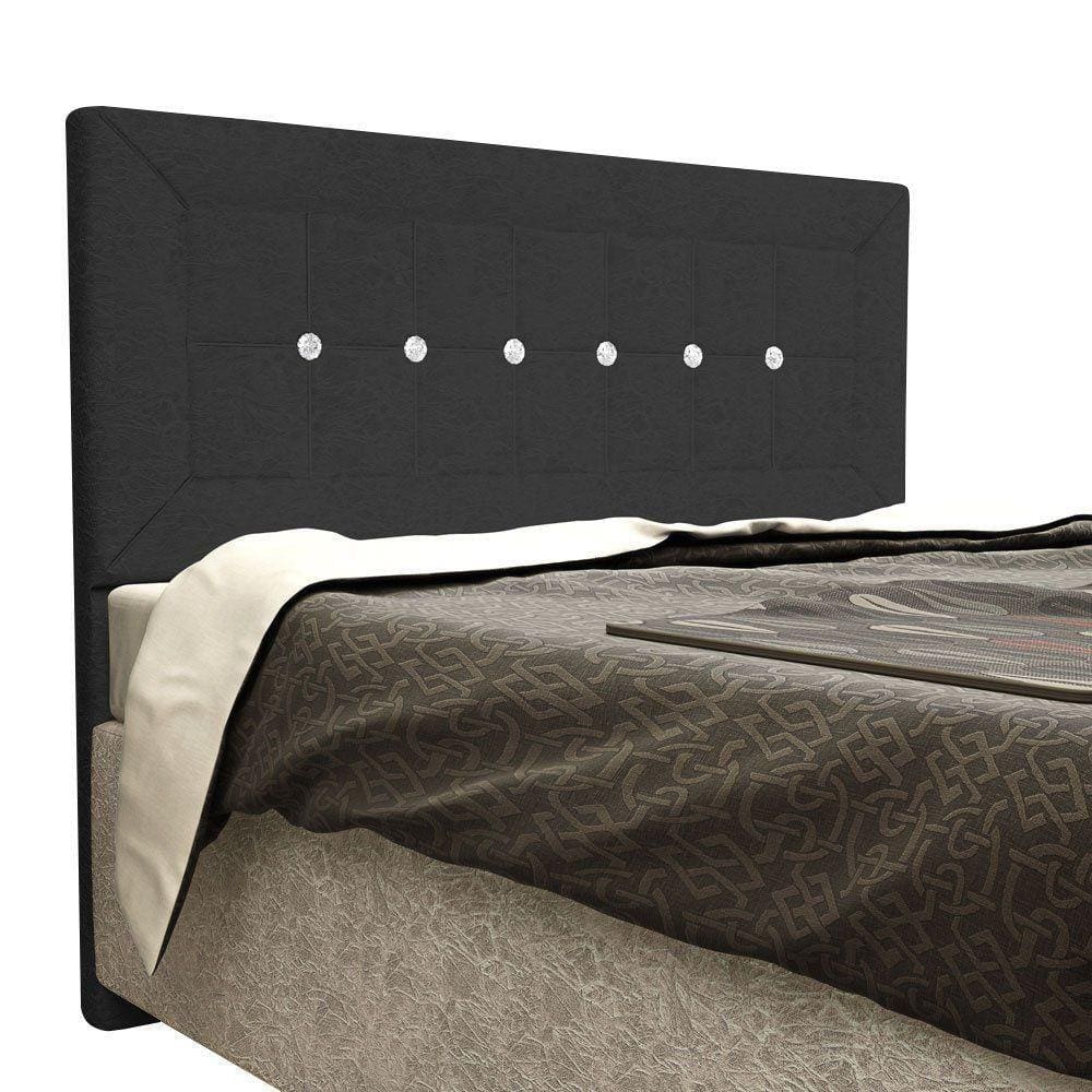 Cabeceira Vegas Cama Box Casal 140 cm Suede