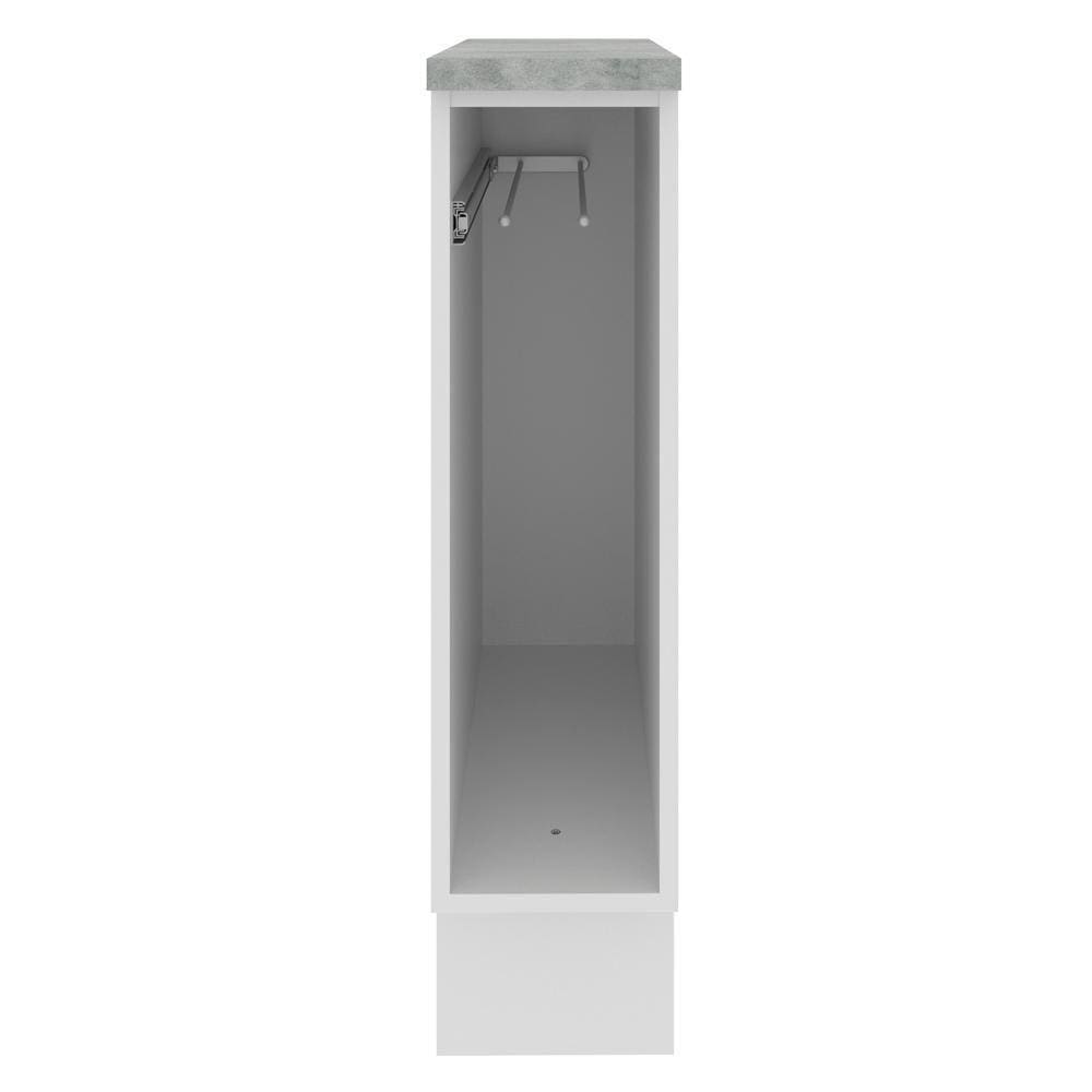 Balcão Porta Pano Glamy Branco Madesa