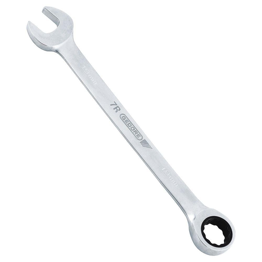 Chave Combinada 19,0mm Plana Com Catraca 7r-19 031241 Gedore 031241