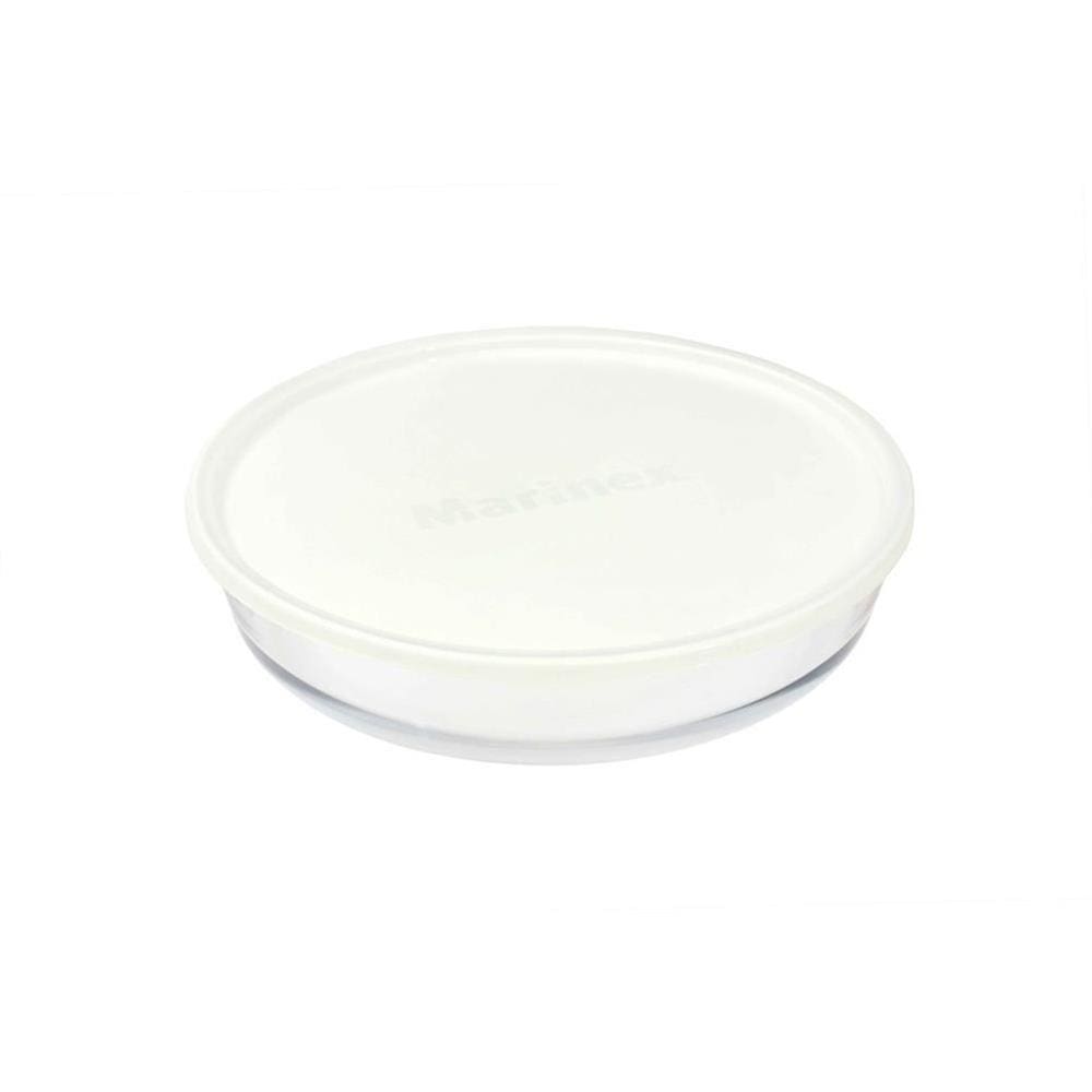 Assadeira Redonda 2,4L c/ Tampa Plástica Marinex GD16495257N