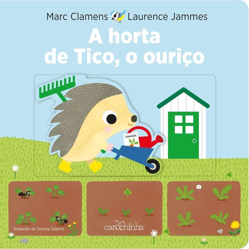 Livro- A horta de Tico, o ouriço