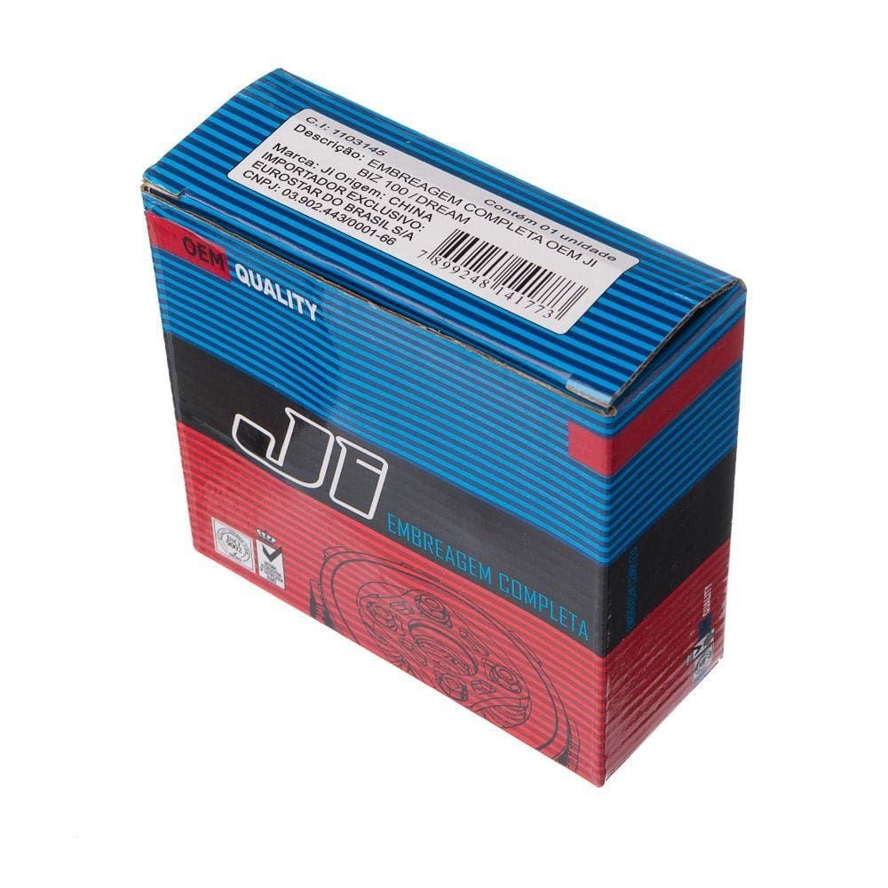 Embreagem Completa Oem Ji Biz 100/C100 Dream (Secundaria)