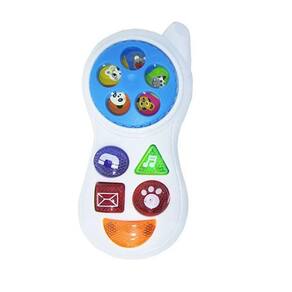 Telefone Celular Infantil Musical Baby Phone Rosa - Buba