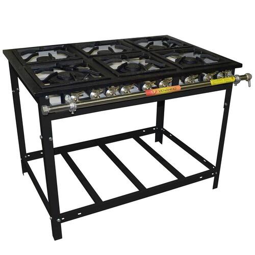 Fogão Industrial Venâncio E6D3E Baixa Pressão 3 Bocas Duplas 3 Simples é boa?