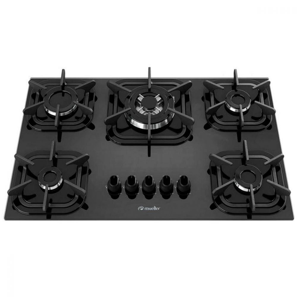 Cooktop Mueller 5 Bocas Tripla Chama Bivolt