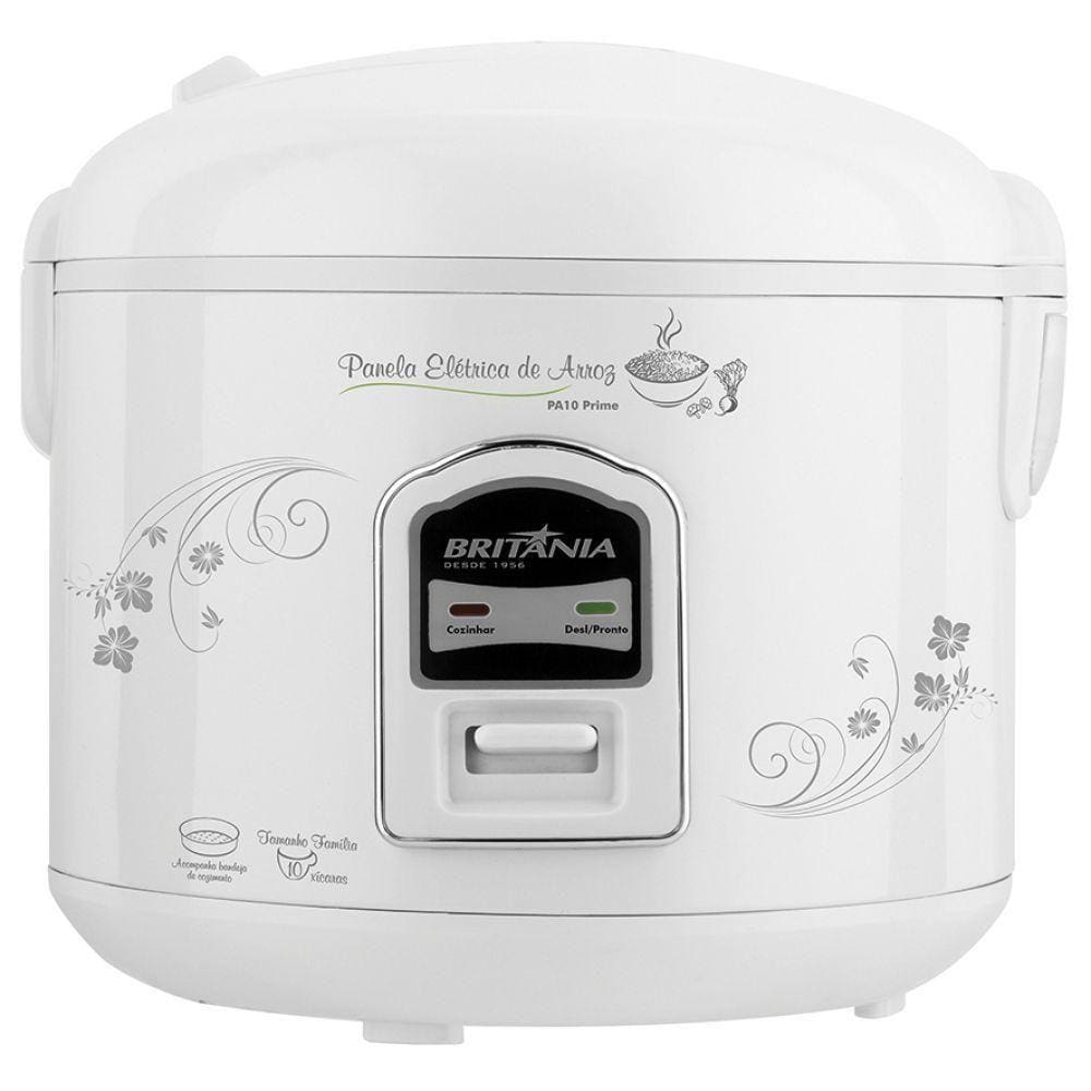 Panela de Arroz Prime Branca Britânia 127V PA10