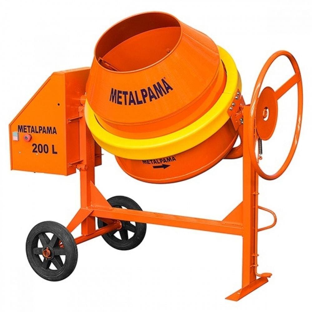 Betoneira 200 Litros Sem Motor Com Redutor Metalpama