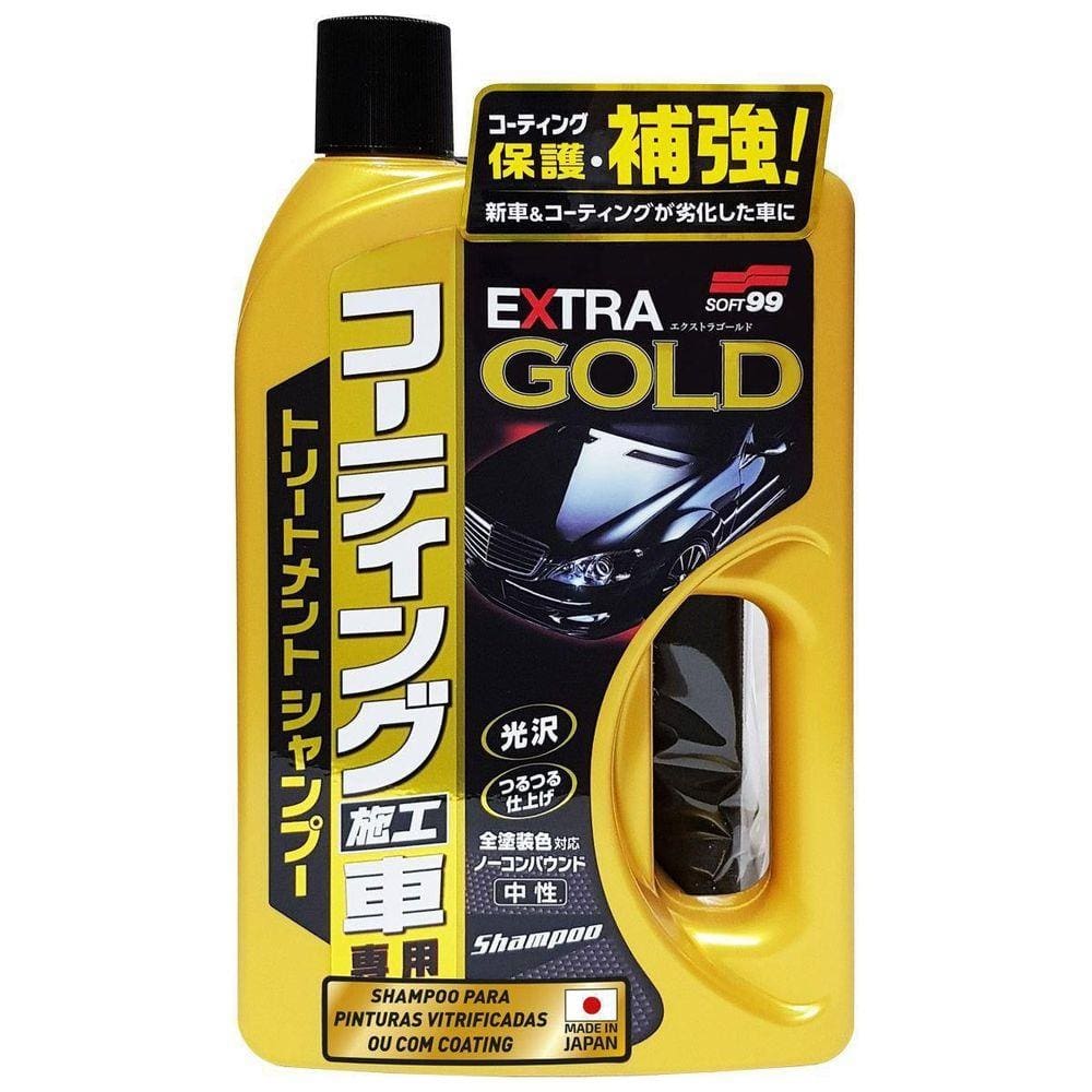 Shampoo Extra Gold Para Pinturas Vitrificadas Ou Coating 750Ml