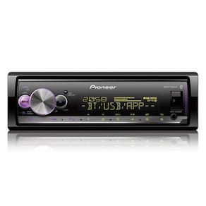 Media Receiver Pioneer Mvh-X7000Br 1 Din Blutooth Usb Radio Am Fm Spotify Smart Sync Auxiliar