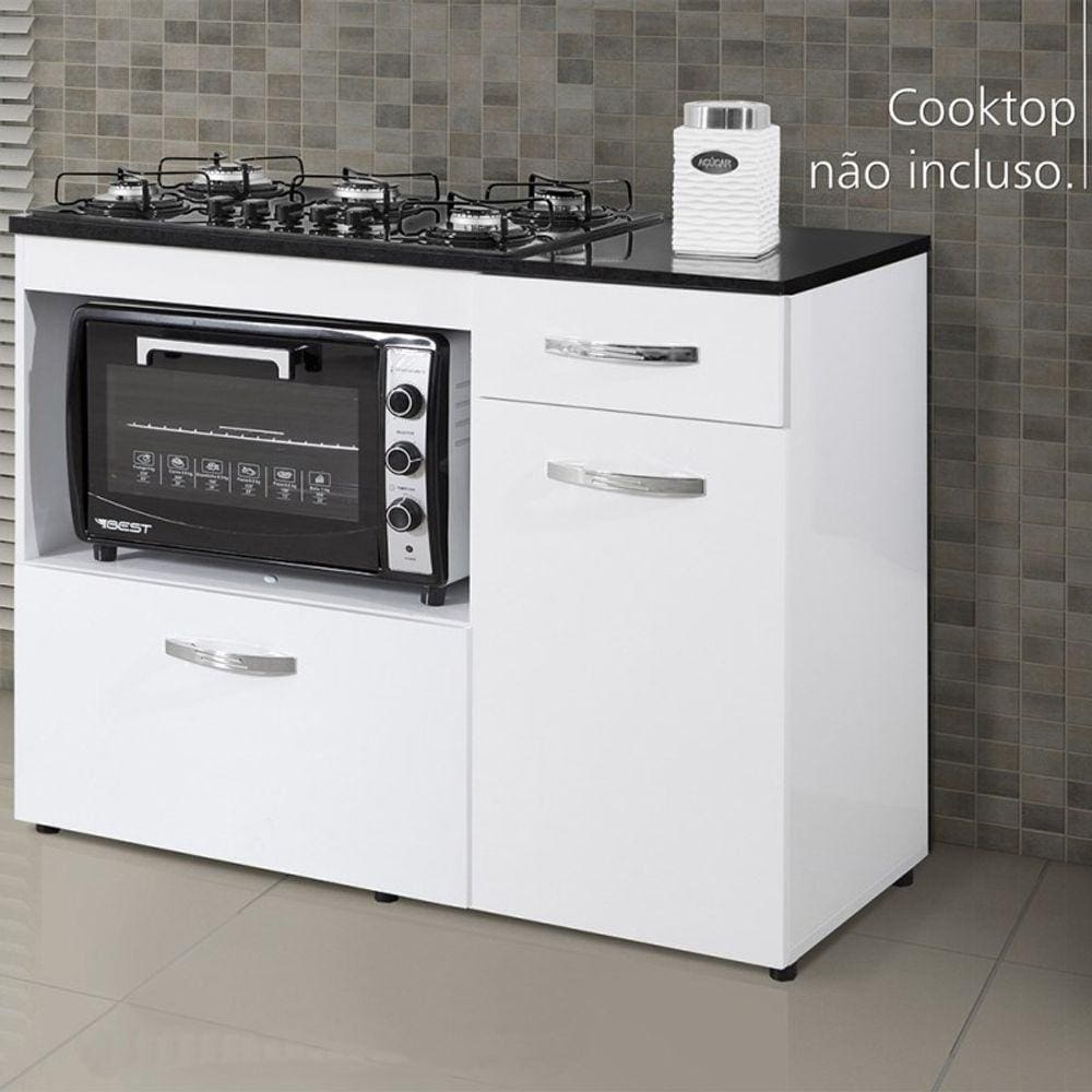Balcão Cooktop Violeta Basculante - kaiki Móveis